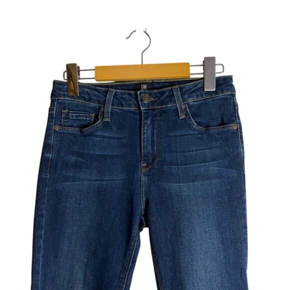 Just Black Women's Medium Indigo Mid Rise Skinny Denim Jeans - Picture 2 of 8